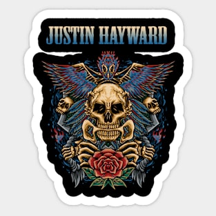 JUSTIN HAYWARD VTG Sticker